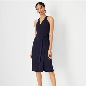 NWOT Ann Taylor Sleeveless Wrap Dress